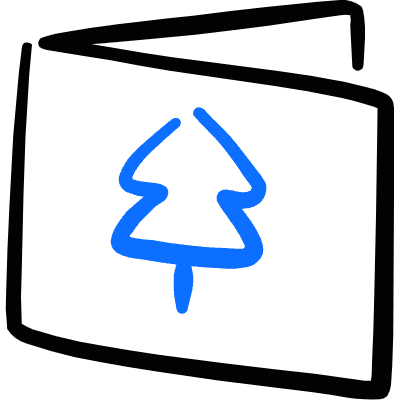 Cards Invitation Icon from Freehand Duotone Set