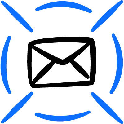 Read Email Target Icon from Freehand Duotone Set