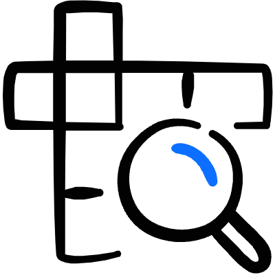 Activities Crosswords Icon from Freehand Duotone Set