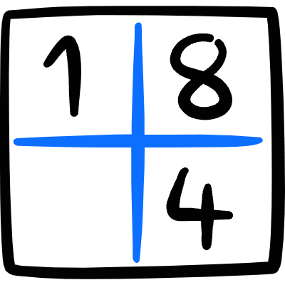 Activities Sudoku Icon from Freehand Duotone Set