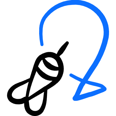 Amusement Park Balloon Dart Icon from Freehand Duotone Set