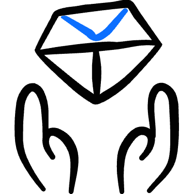 Casino Asset Diamond Hand Icon from Freehand Duotone Set