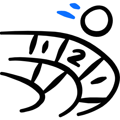 Casino Rolling Wheel Icon from Freehand Duotone Set