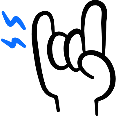 Concert Rock Icon from Freehand Duotone Set