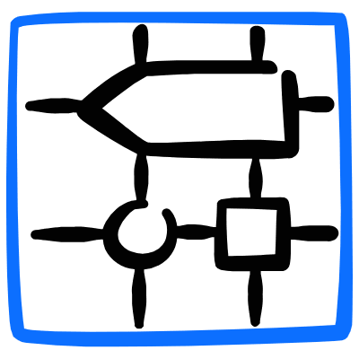 Crafts Model Parts Icon from Freehand Duotone Set