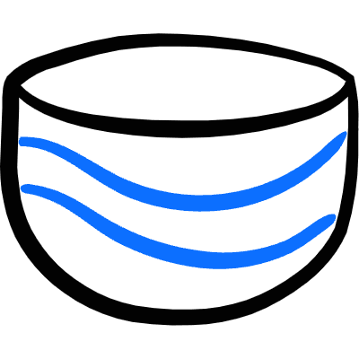 Crafts Wooden Bowl 2 Icon from Freehand Duotone Set