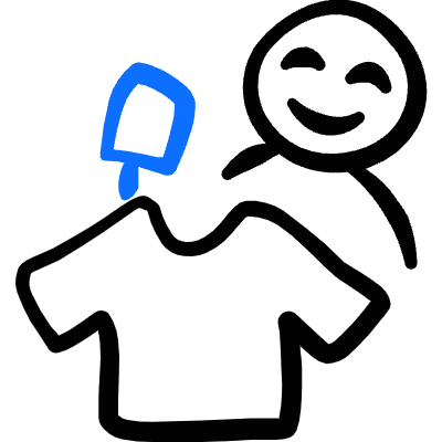 Farmer's Market Shirt Icon from Freehand Duotone Set