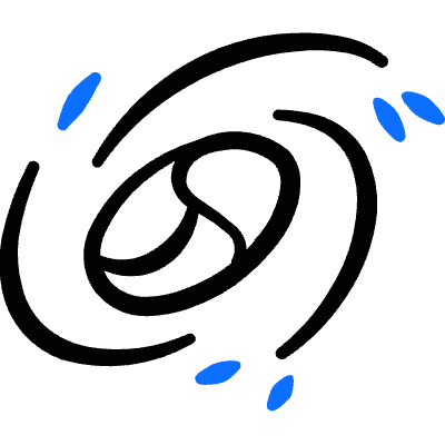 Fireworks Rotate Icon from Freehand Duotone Set