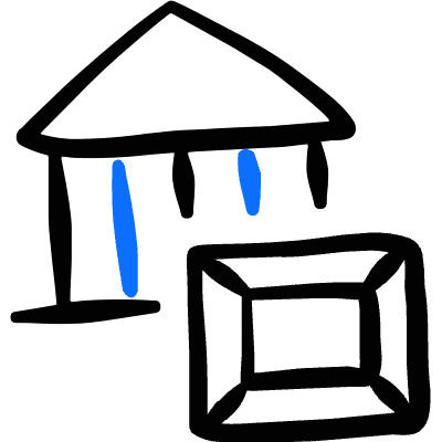 Museum Exhibition Gallery Icon from Freehand Duotone Set