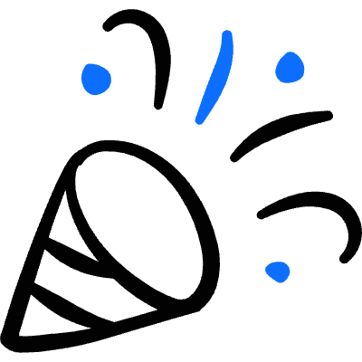 Party Confetti Icon from Freehand Duotone Set