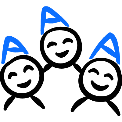 Party Hats Icon from Freehand Duotone Set