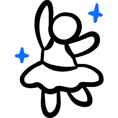 Show Dancing 2 Icon from Freehand Duotone Set