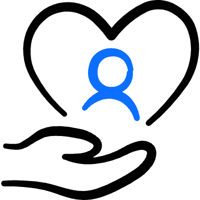 Adoptation Heart Icon from Freehand Duotone Set