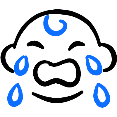 Baby Care Crying Icon from Freehand Duotone Set