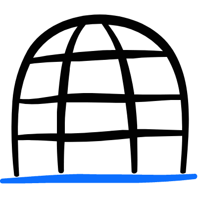 Family Outdoors Metal Net Icon from Freehand Duotone Set