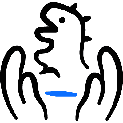 Toys Dinosaur Doll Icon from Freehand Duotone Set