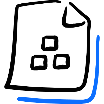 Common File Module 1 Icon from Freehand Duotone Set
