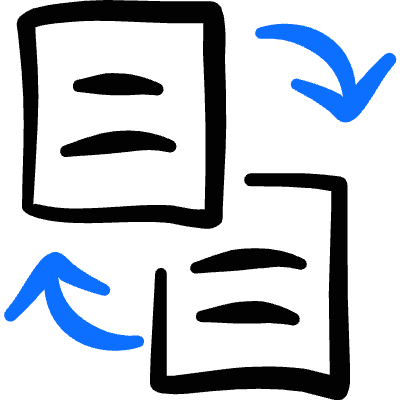 Common File Switch Icon from Freehand Duotone Set