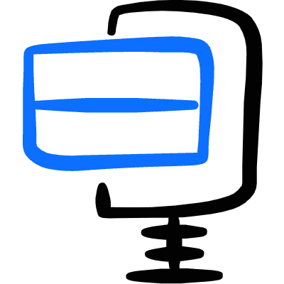Zip File Compress Icon from Freehand Duotone Set