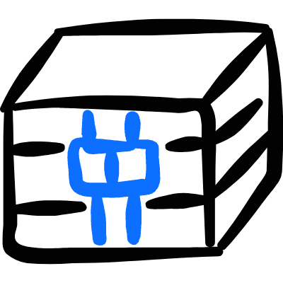 Zip File Rar Book Stack 1 Icon from Freehand Duotone Set
