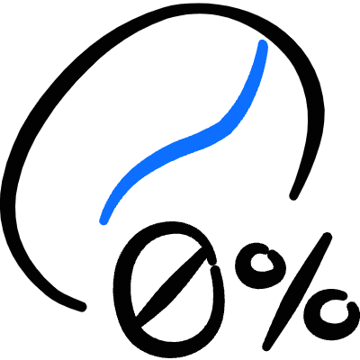 Alternative Food Non Zero Cafeine Icon from Freehand Duotone Set