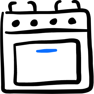 Appliances Oven Icon from Freehand Duotone Set