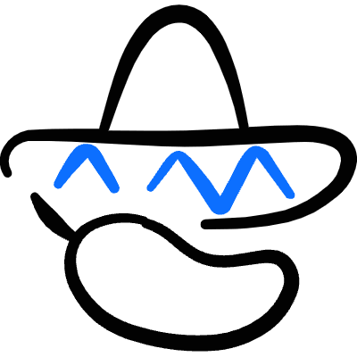 Asian Food Spice Icon from Freehand Duotone Set