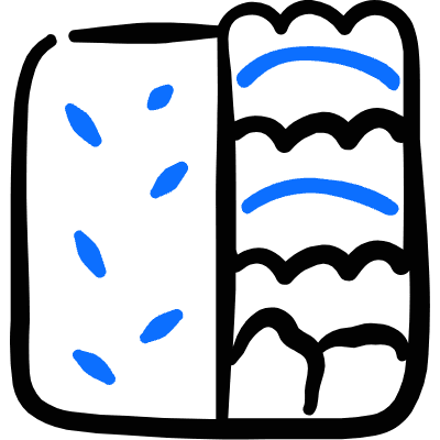 Asian Food Train Station Bento Box Icon from Freehand Duotone Set