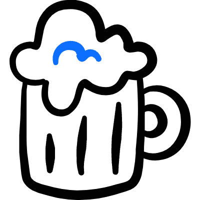 Beer Mug Icon from Freehand Duotone Set