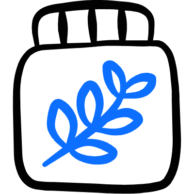 Bread Herb Flour Icon from Freehand Duotone Set