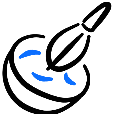 Cake Cookie Mix Icon from Freehand Duotone Set