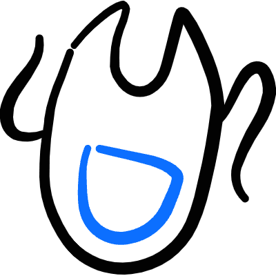 Chef Gear Apron Icon from Freehand Duotone Set