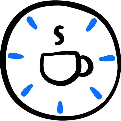 Coffee Time 2 Icon from Freehand Duotone Set