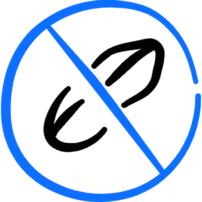 Food Allergic Pea Peanut 1 Icon from Freehand Duotone Set