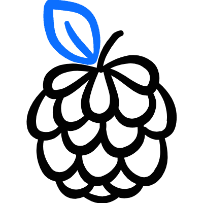 Fruit Blackberry Icon from Freehand Duotone Set