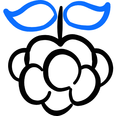 Fruit Cloud Berry 1 Icon from Freehand Duotone Set