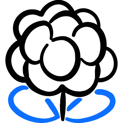 Fruit Cloud Berry Icon from Freehand Duotone Set