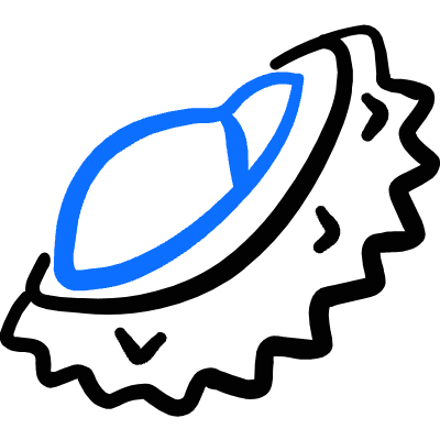 Fruit Durian 1 Icon from Freehand Duotone Set