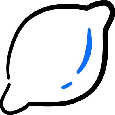 Fruit Lemon Icon from Freehand Duotone Set