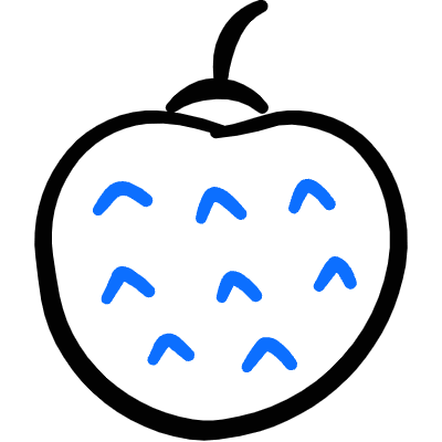 Fruit Longan Icon from Freehand Duotone Set