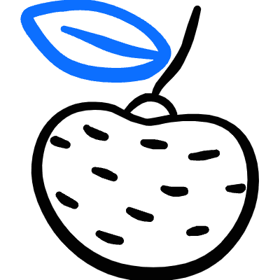 Fruit Lychee Icon from Freehand Duotone Set