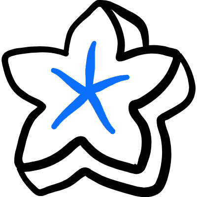 Fruit Starfruit Slice Icon from Freehand Duotone Set