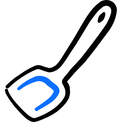 Kitchenware Spatula 1 Icon from Freehand Duotone Set