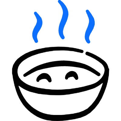 Meal Bowl Warm Icon from Freehand Duotone Set