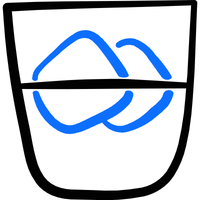 Restaurant Reservation Drink Station Icon from Freehand Duotone Set