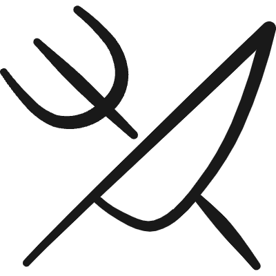 Restaurant Reservation Knife Fork Fine Dinning Icon from Freehand Duotone Set