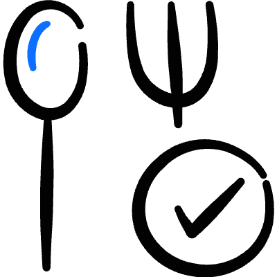 Restaurant Reservation Order Confirmed Recieved 1 Icon from Freehand Duotone Set