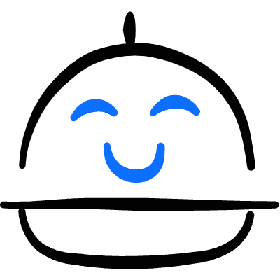 Restaurant Reservation Order Favorite Smiley Recomended Icon from Freehand Duotone Set