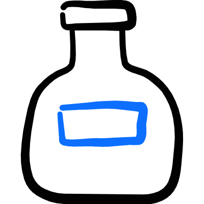 Soft Drinks Bottle 1 Icon from Freehand Duotone Set