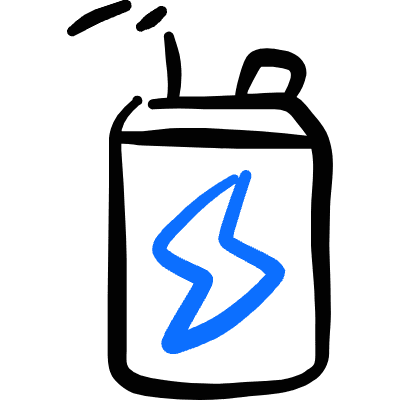 Soft Drinks Can Energy Icon from Freehand Duotone Set